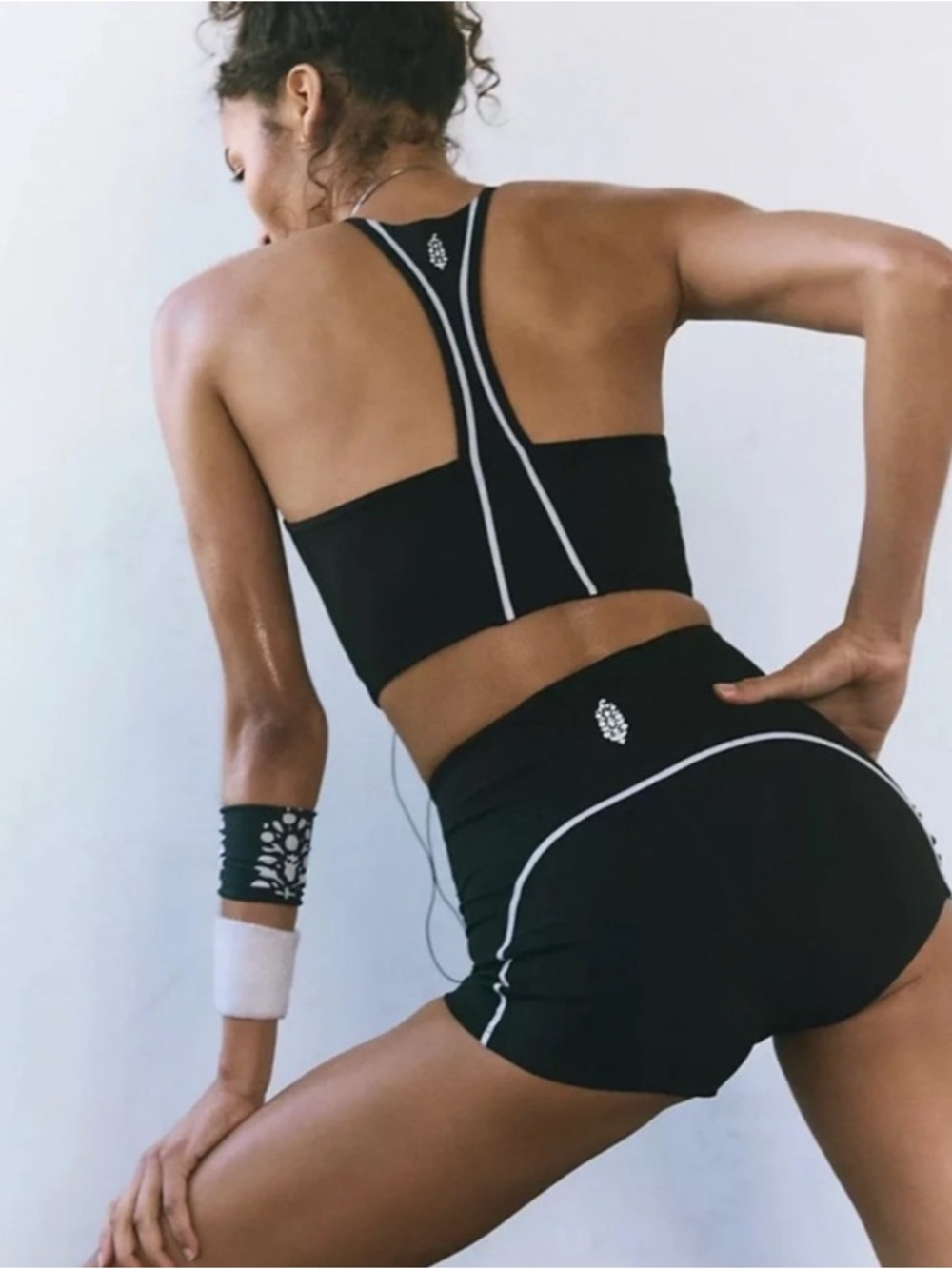 FP Movement by Free People | You're A Peach Shorty Shorts - black Size M NWOT